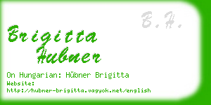 brigitta hubner business card